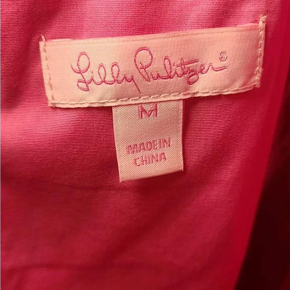 Lilly Pulitzer Mariekate Hotty Pink Dress size Medium - Picture 2 of 11